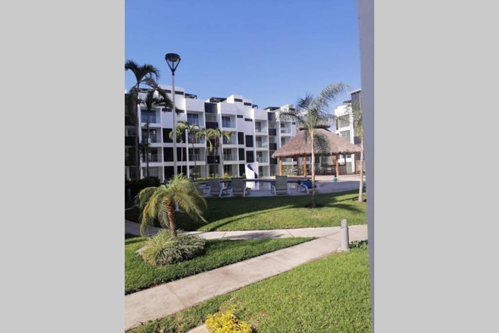 Apartament Departamento De Lujo En Manzanillo, Planta Baja Frente A La Alberca Zewnętrze zdjęcie
