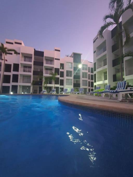 Apartament Departamento De Lujo En Manzanillo, Planta Baja Frente A La Alberca Zewnętrze zdjęcie
